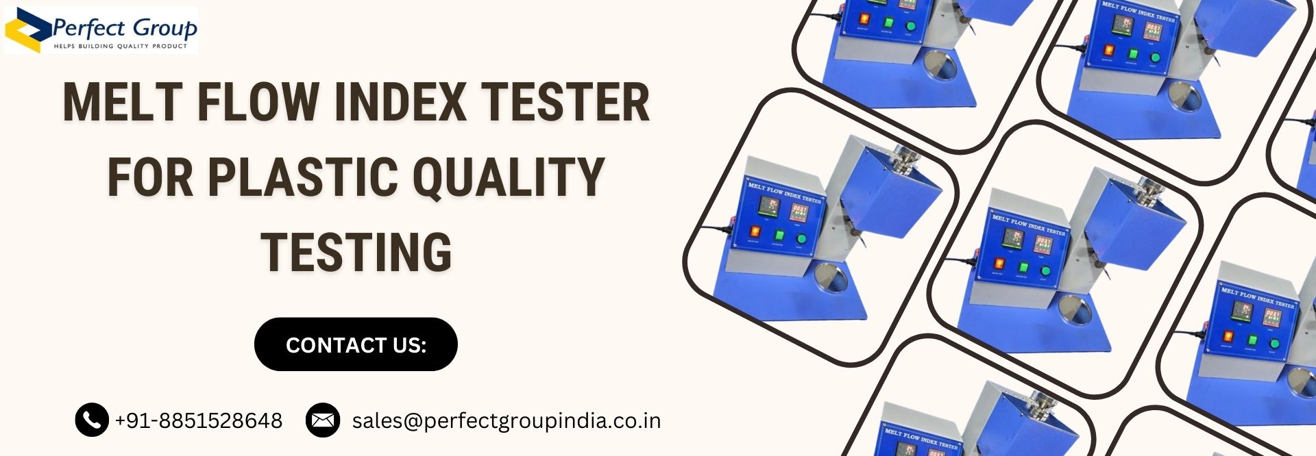 Melt Flow Index Tester for Plastic Quality Testing