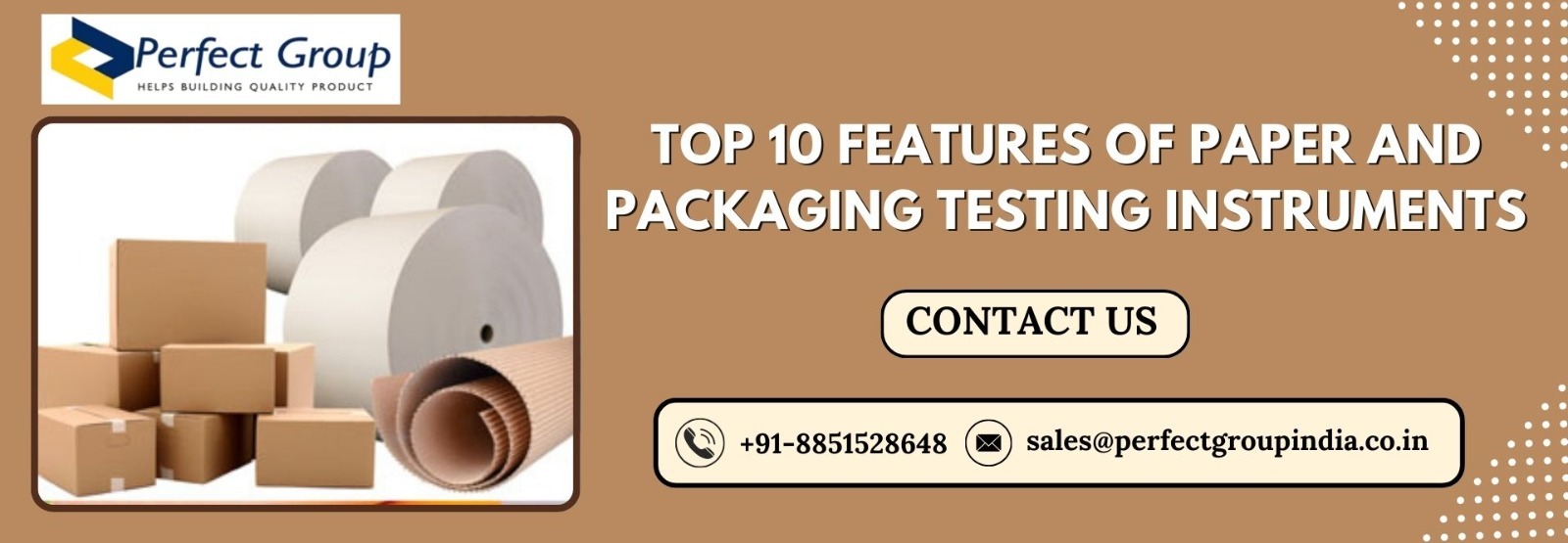 Top 10 Features of Paper and Packaging Testing Instruments