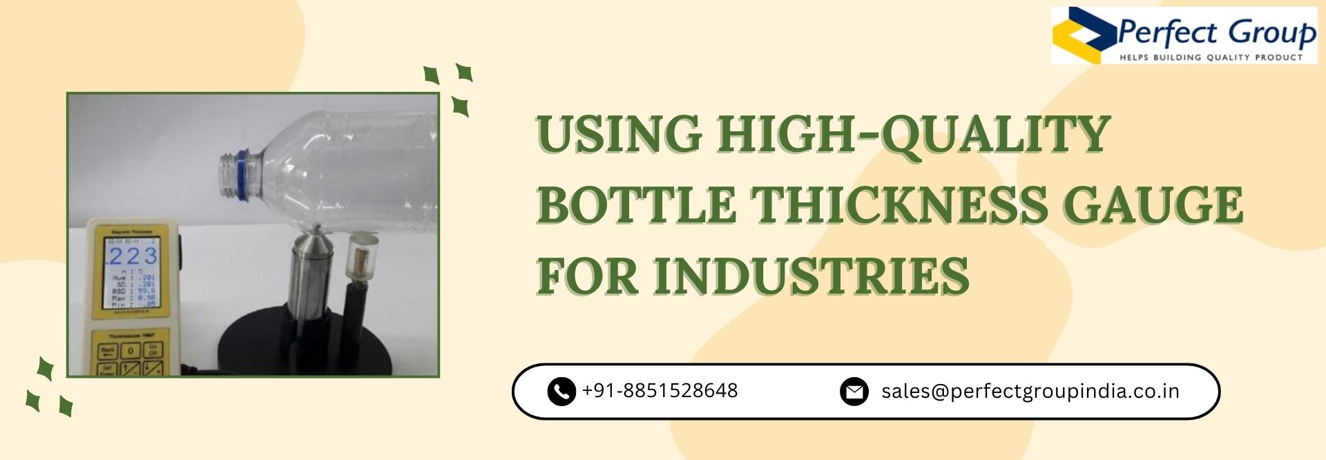 Using High-Quality Bottle Thickness Gauge for Industries