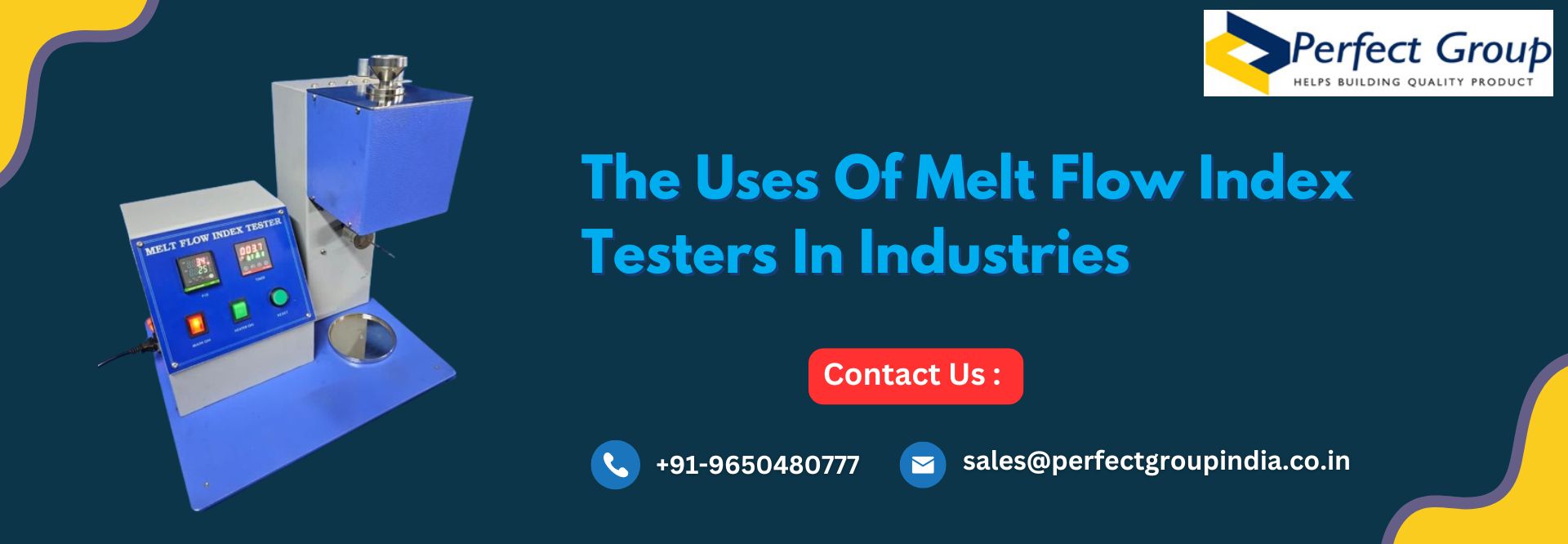 The Uses Of Melt Flow Index Testers In Industries
