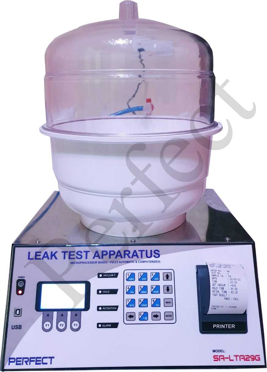 Vacuum Leak Tester Manufacturer In India- Perfect Group India